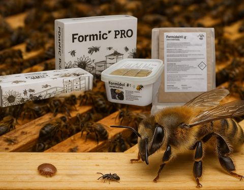 Použití organických kyselin při léčbě varroázy ve včelařství