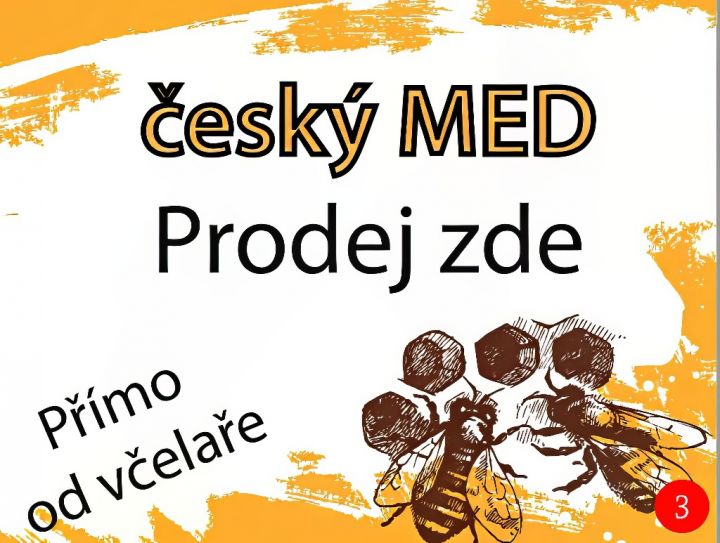 Cedule na plot prodej medu